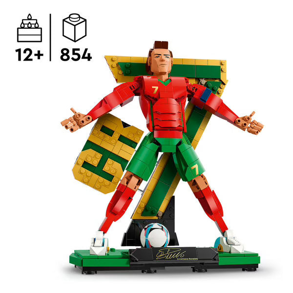 LEGO® Editions Football – Cristiano Ronaldo – Football Legend Collectible Figure