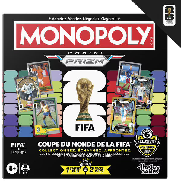 Monopoly Panini Prizm FIFA World Cup 2026 Board Game