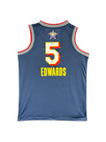 Anthony Edwards Signed Authentic 2025 NBA All-Star Game Jersey – Beckett Certified
