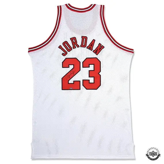 Michael Jordan Signed Chicago Bulls 1997–98 Hardwood Classics Jersey – Upper Deck Authenticated
