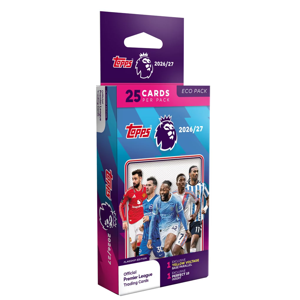 Topps Premier League 2026/27 Flagship Trading Cards – Eco Pack