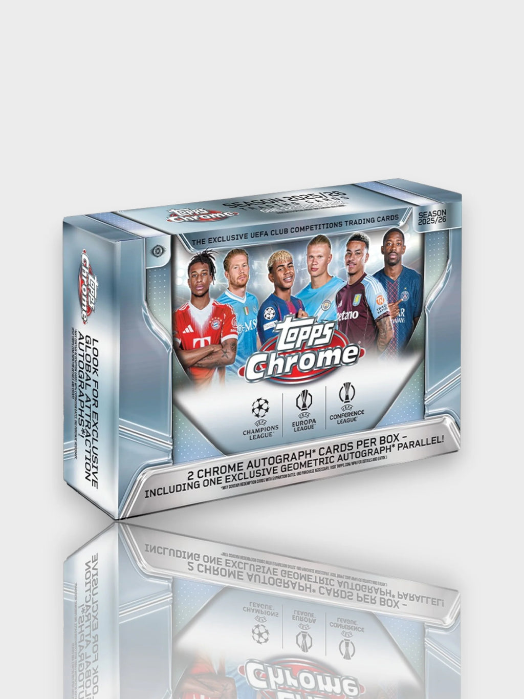Topps Chrome UEFA Club Competitions 2025-26 Breakers Delight Box