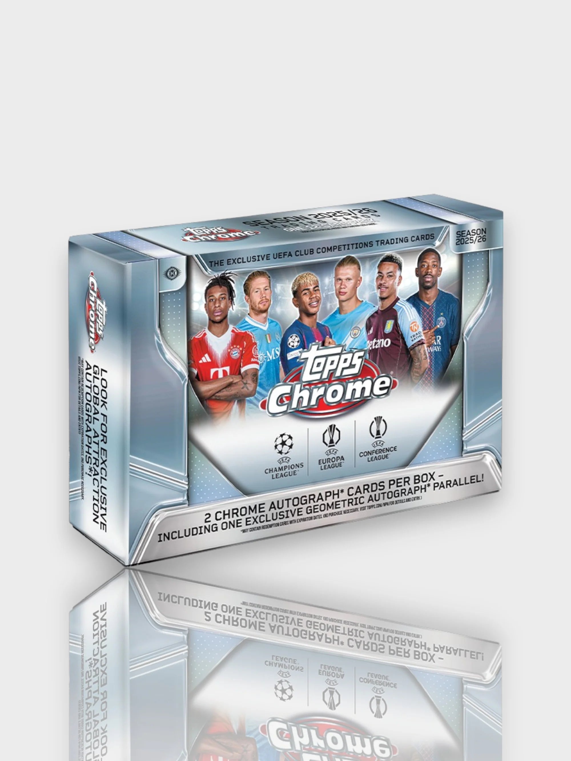 Topps Chrome UEFA Club Competitions 2025-26 Breakers Delight Box