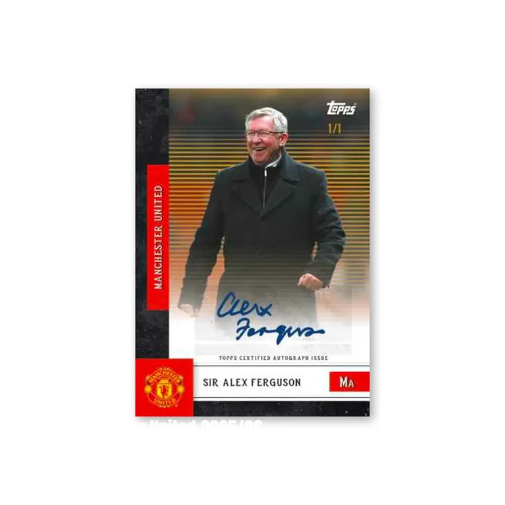 Topps Manchester United Team Set 2025/26 - Hobby Box